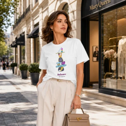 Balance – MaryQueen Original T-Shirt – 100% Organic Cotton